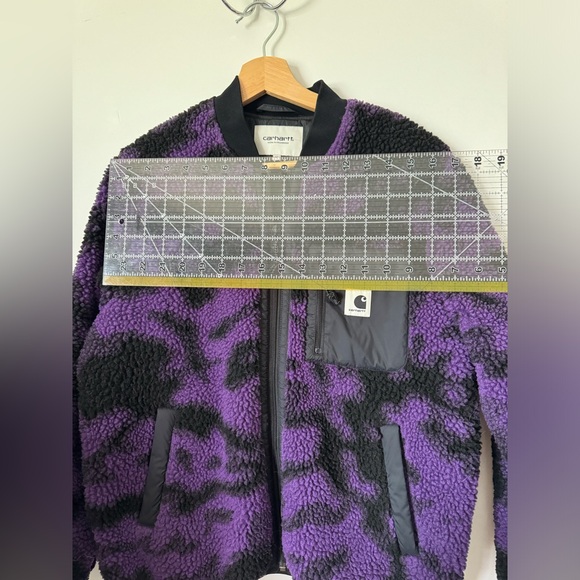 Carhartt WIP Janet Liner Purple Blur Camo M - Picture 6 of 8